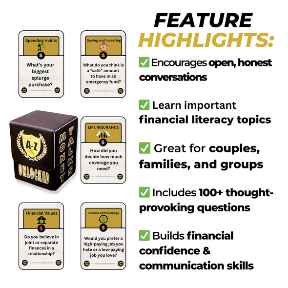 Money Talks Unlocked – The Ultimate Financial Conversation Card Game